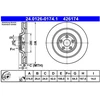 Image de Disque De Frein Ate 24.01260174.1 Jaguar
