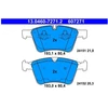 Image de Kit De Plaquettes De Frein, Frein À Disque 13.0460-7271.2 Ate Ate 13.04607271.2 Mercedes-Benz
