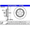Image de Disque De Frein Ate 24.01120199.1 Fiat