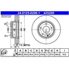 Image de Disque De Frein Ate 24.01250200.1 Mercedes-Benz