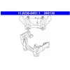 Image de Support, Étrier De Frein .0230-0451.1 Ate Ate .02300451.1 Audi;Seat;Skoda;Volkswagen