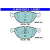 Image de Kit De Plaquettes De Frein, Frein À Disque Ate Ceramic 13.0470-7267.2 Ate 13.04707267.2 Bmw