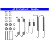 Image de Kit D'Accessoires, Mâchoire De Frein Ate 03.01379314.2 Chevrolet;Opel;Vauxhall