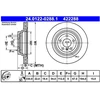 Image de Disque De Frein Ate 24.01220288.1 Mercedes-Benz
