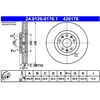 Image de Disque De Frein Ate 24.01260176.1 Peugeot