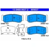 Image de Kit De Plaquettes De Frein, Frein À Disque 13.0460-5637.2 Ate Ate 13.04605637.2 Hyundai