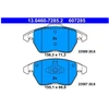 Image de Kit De Plaquettes De Frein, Frein À Disque 13.0460-7285.2 Ate Ate 13.04607285.2 Audi;Seat;Volkswagen