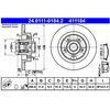 Image de Disque De Frein Ate 24.01110184.2 Renault