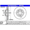 Image de Disque De Frein Ate 24.01260183.1 Citroen;Opel;Peugeot;Toyota