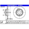 Image de Disque De Frein Ate 24.01120211.1 Citroen;Ds;Opel;Peugeot;Toyota;Vauxhall