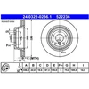 Image de Disque De Frein Ate 24.03220236.1 Bmw