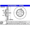 Image de Disque De Frein Ate 24.03300209.1 Chevrolet;Opel;Saab
