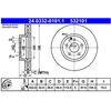 Image de Disque De Frein Ate 24.03320101.1 Mercedes-Benz