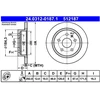 Image de Disque De Frein Ate 24.03120187.1 Opel;Saab