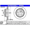 Image de Disque De Frein Ate 24.03200204.1 Bmw