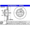 Image de Disque De Frein Ate 24.03200234.1 Bmw