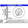 Image de Disque De Frein Ate 24.03280176.1 Mercedes-Benz