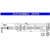 Image de Flexible De Frein Ate 24.51180688.3 Bmw