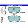 Image de Kit De Plaquettes De Frein, Frein À Disque Ate Ceramic 13.0470-2781.2 Ate 13.04702781.2 Mercedes-Benz