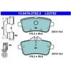 Image de Kit De Plaquettes De Frein, Frein À Disque Ate Ceramic 13.0470-2782.2 Ate 13.04702782.2 Mercedes-Benz
