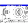 Image de Disque De Frein Ate 24.01120217.2 Fiat;Nissan;Opel;Renault;Vauxhall