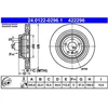 Image de Disque De Frein Ate 24.01220296.1 Mercedes-Benz