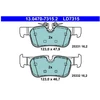 Image de Kit De Plaquettes De Frein, Frein À Disque Ate Ceramic 13.0470-7315.2 Ate 13.04707315.2 Bmw;