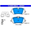 Image de Kit De Plaquettes De Frein, Frein À Disque 13.0460-2604.2 Ate Ate 13.04602604.2 Land Rover