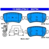 Image de Kit De Plaquettes De Frein, Frein À Disque 13.0460-2794.2 Ate Ate 13.04602794.2 Kia