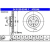Image de Disque De Frein Ate 24.01200246.1 Volvo