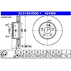 Image de Disque De Frein Ate 24.01240300.1 Mercedes-Benz