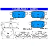 Image de Kit De Plaquettes De Frein, Frein À Disque 13.0460-5655.2 Ate Ate 13.04605655.2 Suzuki