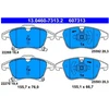 Image de Kit De Plaquettes De Frein, Frein À Disque 13.0460-7313.2 Ate Ate 13.04607313.2 Ford
