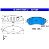 Image de Kit De Plaquettes De Frein, Frein À Disque 13.0460-5656.2 Ate Ate 13.04605656.2 Suzuki