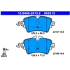 Image de Kit De Plaquettes De Frein, Frein À Disque 13.0460-2613.2 Ate Ate 13.04602613.2 Bmw;Mini
