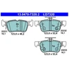 Image de Jeu De Plaquettes De Frein En Céramique 13.0470-7320.2 Ate Ate 13.04707320.2 Ford;Ford Usa