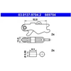 Image de Kit D'Accessoires, Mâchoires De Frein De Stationnement Verrou En Expansion Ate 03.01379704.2 Maybach;Mercedes-Benz;Volkswagen