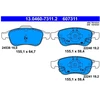 Image de Kit De Plaquettes De Frein, Frein À Disque 13.0460-7311.2 Ate Ate 13.04607311.2 Fiat;Jeep