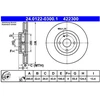 Image de Disque De Frein Ate 24.01220300.1 Abarth;Fiat;Mazda