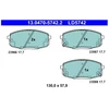 Image de Jeu De Plaquettes De Frein En Céramique 13.0470-5742.2 Ate Ate 13.04705742.2 Hyundai;Kia
