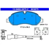 Image de Kit De Plaquettes De Frein, Frein À Disque 13.0460-3875.2 Ate Ate 13.04603875.2 Ford