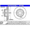 Image de Disque De Frein Ate 24.01320188.1 Citroen;Fiat;Opel;Peugeot
