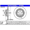 Image de Disque De Frein Ate 24.01120220.1 Volvo