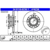 Image de Disque De Frein Ate 24.01160236.1 Ford