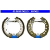 Image de Jeu De Mâchoires De Frein 03.0520-7422.3 Ate Ate 03.05207422.3 Fiat;Opel;Vauxhall