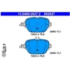 Image de Kit De Plaquettes De Frein, Frein À Disque 13.0460-2627.2 Ate Ate 13.04602627.2 Mercedes-Benz