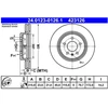 Image de Disque De Frein Ate 24.01230126.1 Opel;Vauxhall