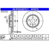 Image de Disque De Frein Ate 24.01230215.1 Opel;Vauxhall