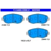 Image de Kit De Plaquettes De Frein, Frein À Disque 13.0460-5500.2 Ate Ate 13.04605500.2 Lexus;Toyota