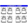 Image de Kit D'Accessoires, Plaquette De Frein À Disque Ate 13.04600507.2 Mercedes-Benz;Nissan;Opel;Renault;Vauxhall